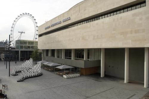 Royal Festival Hall on the South Bank of London.