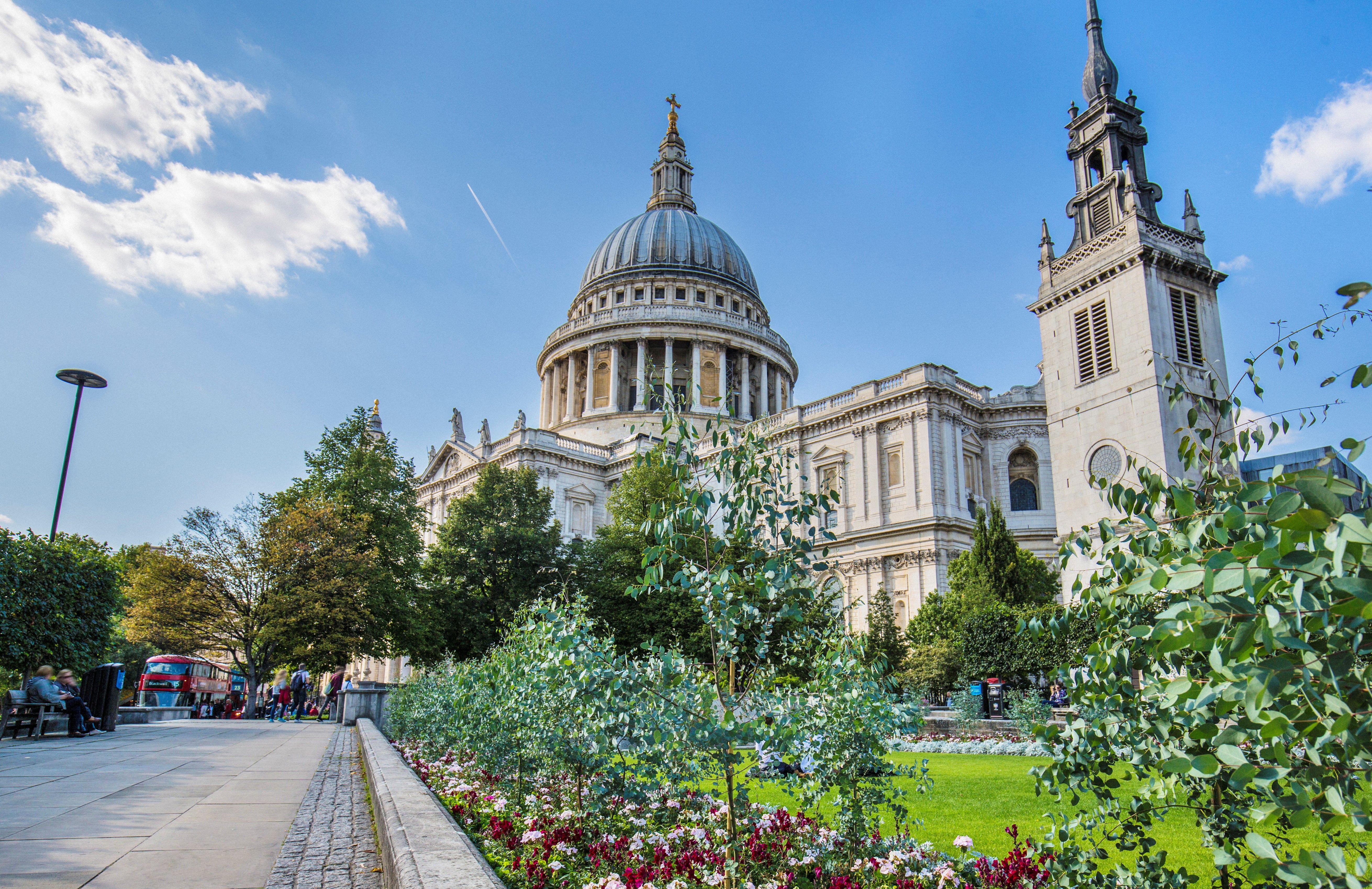 St Paul's Cathedral in Spring