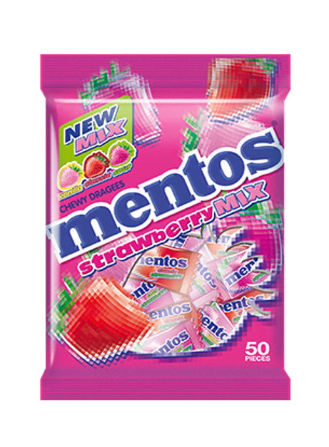 Mentos Strawberry Mix-2 | Mentos Philippines