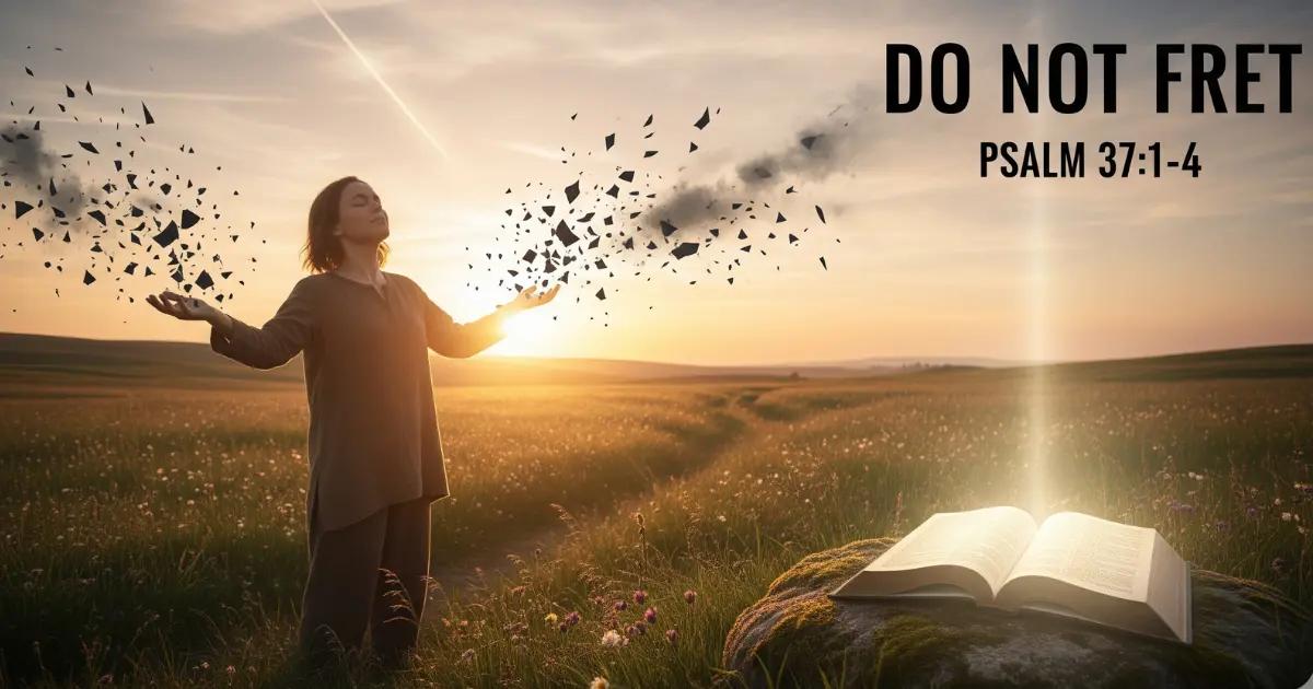 Psalm 37:1-4: Do Not Fret – Biblical Commentary and Life Application
