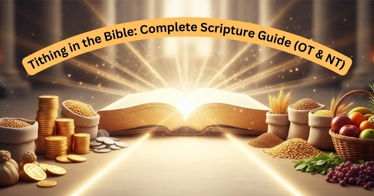 Tithing in the Bible Complete Scripture Guide (OT & NT)