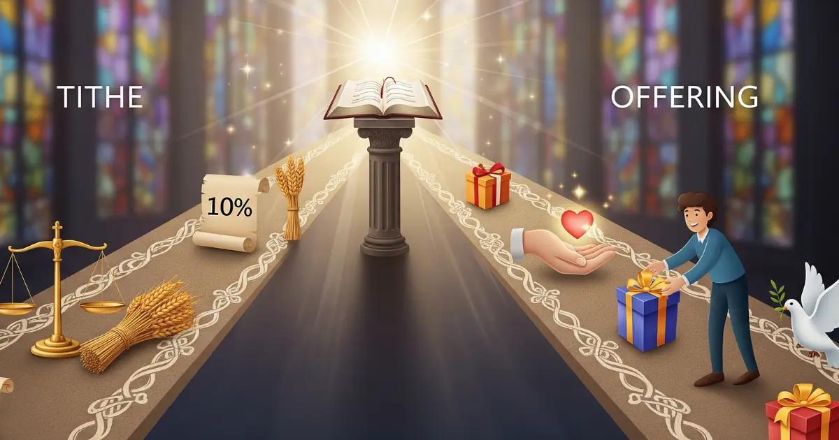 Tithe vs Offering: The Biblical Difference Every Christian Should Know