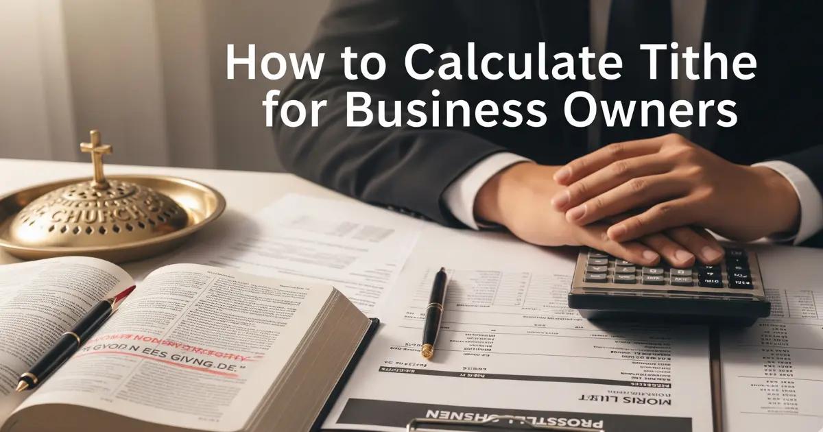 How to Calculate Tithe for Business Owners?