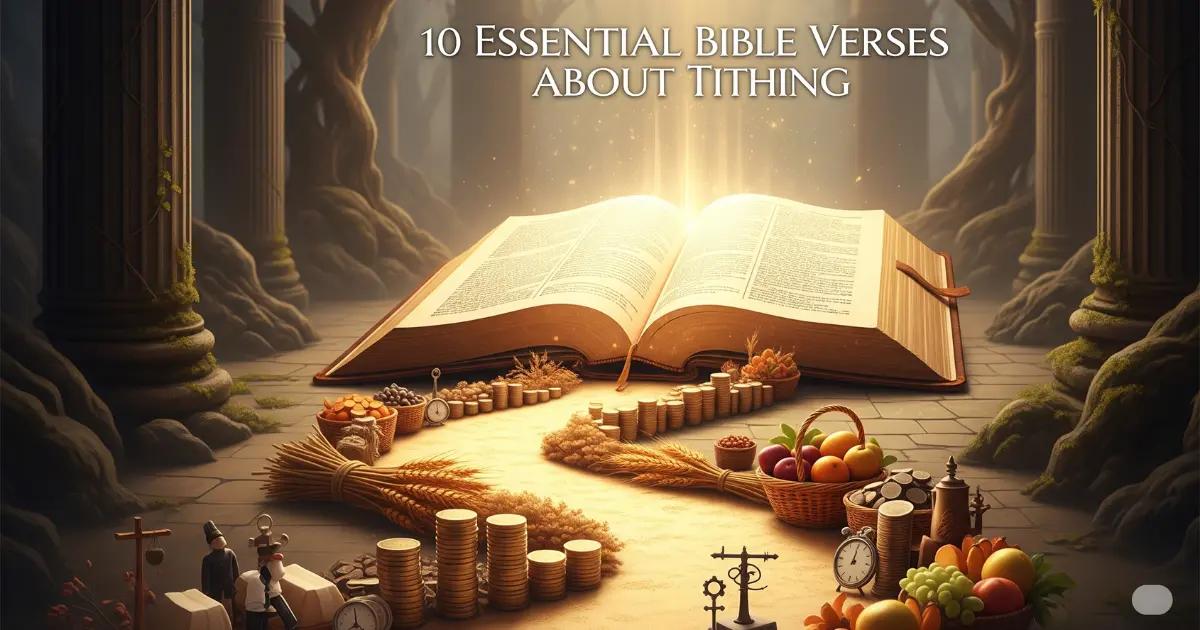 10 Essential Bible Verses About Tithing (OTNT Exegesis + HebrewGreek Word Studies)