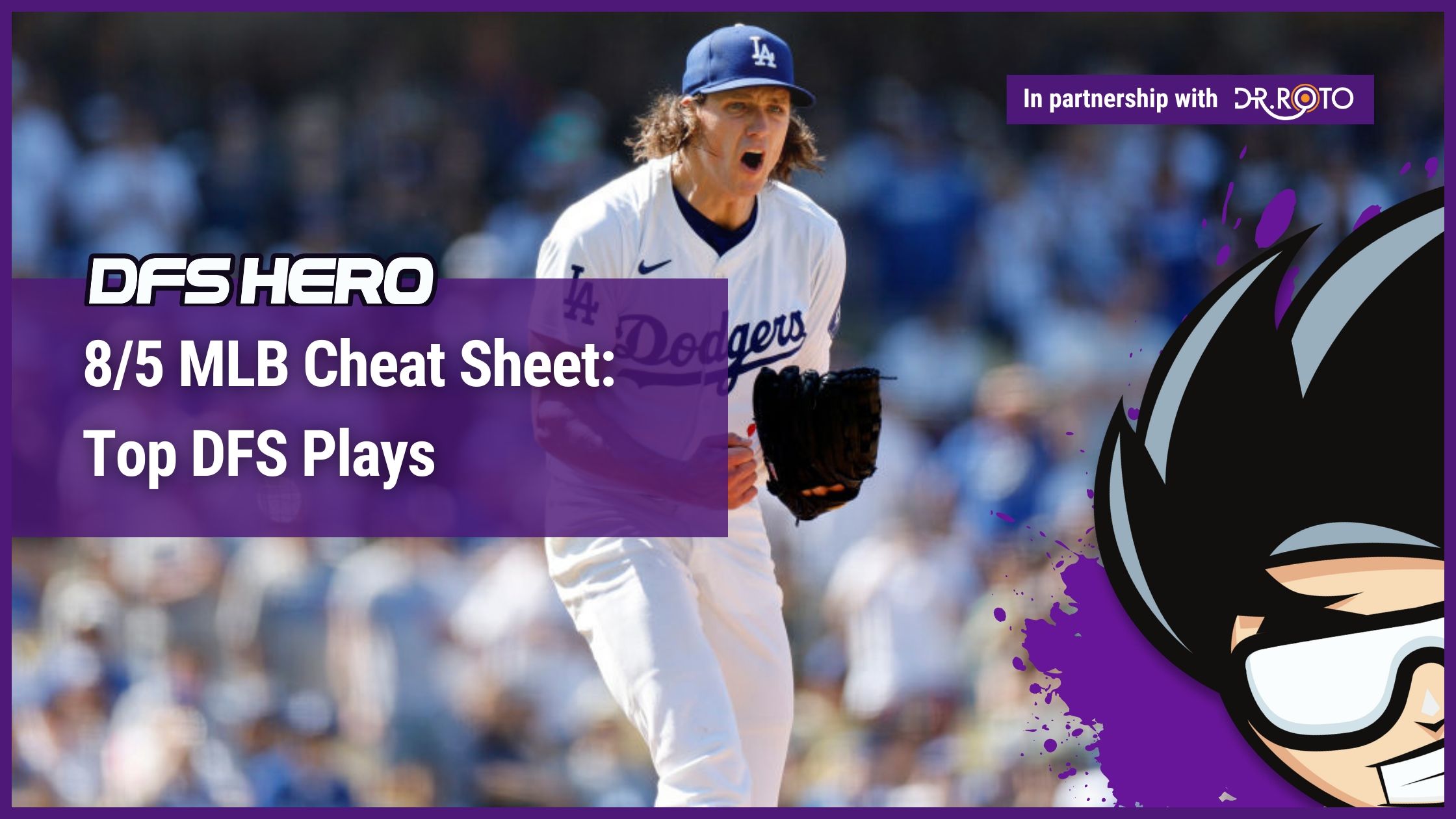 8 5 MLB Cheat Sheet Top DFS Plays DFS Hero