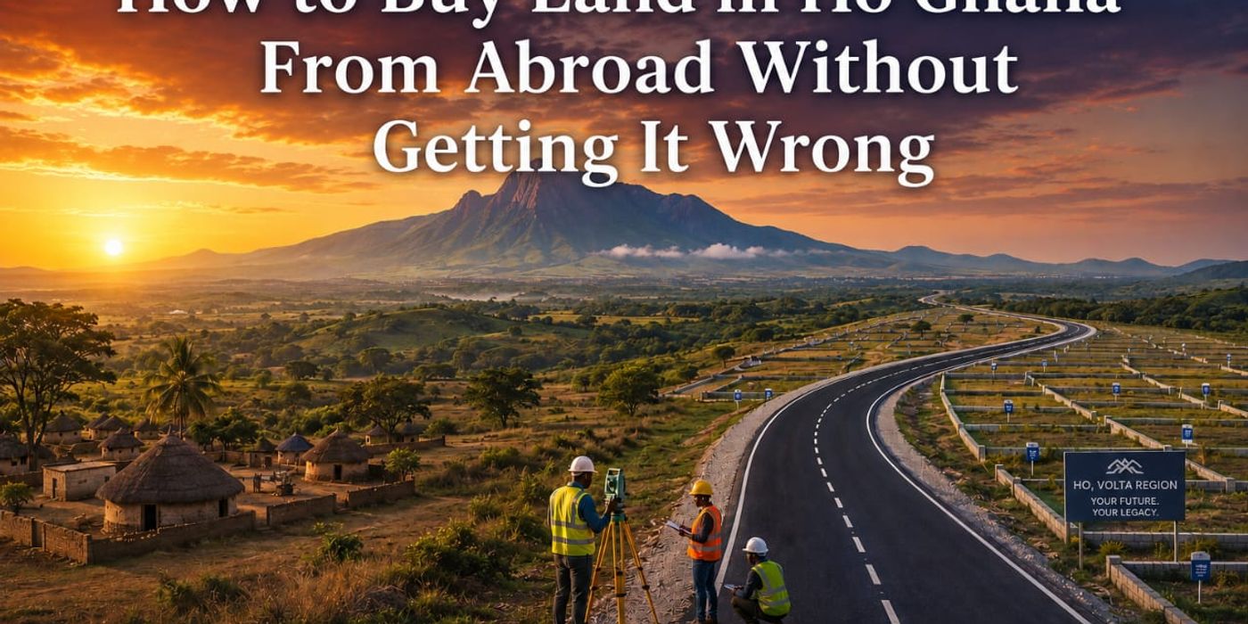 How to Buy Land in Ho Ghana From Abroad Without Getting It Wrong