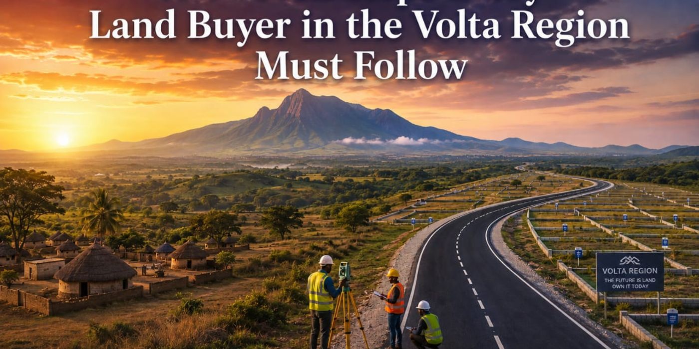 The Seven Steps Every Land Buyer in the Volta Region Must Follow