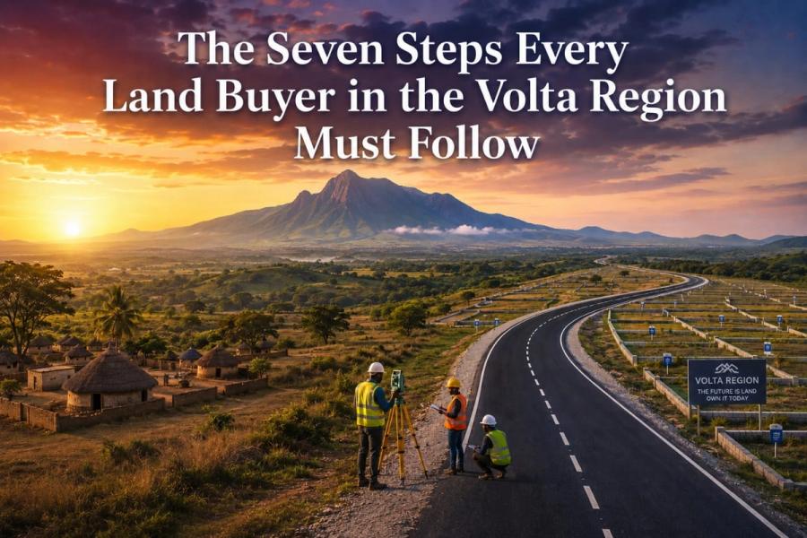 The Seven Steps Every Land Buyer in the Volta Region Must Follow