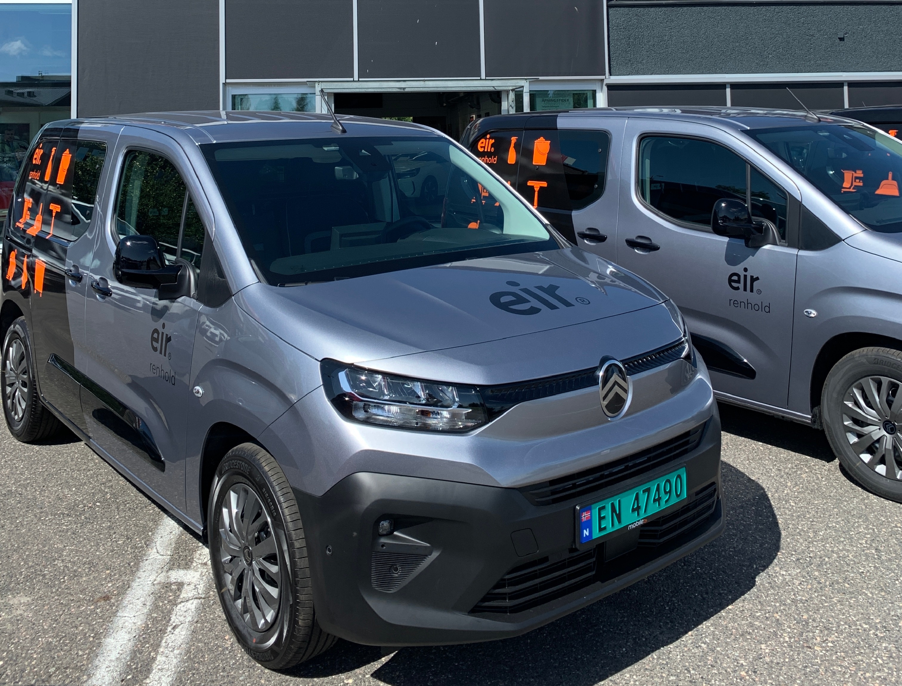 Bilflåten i Compass Group Norge