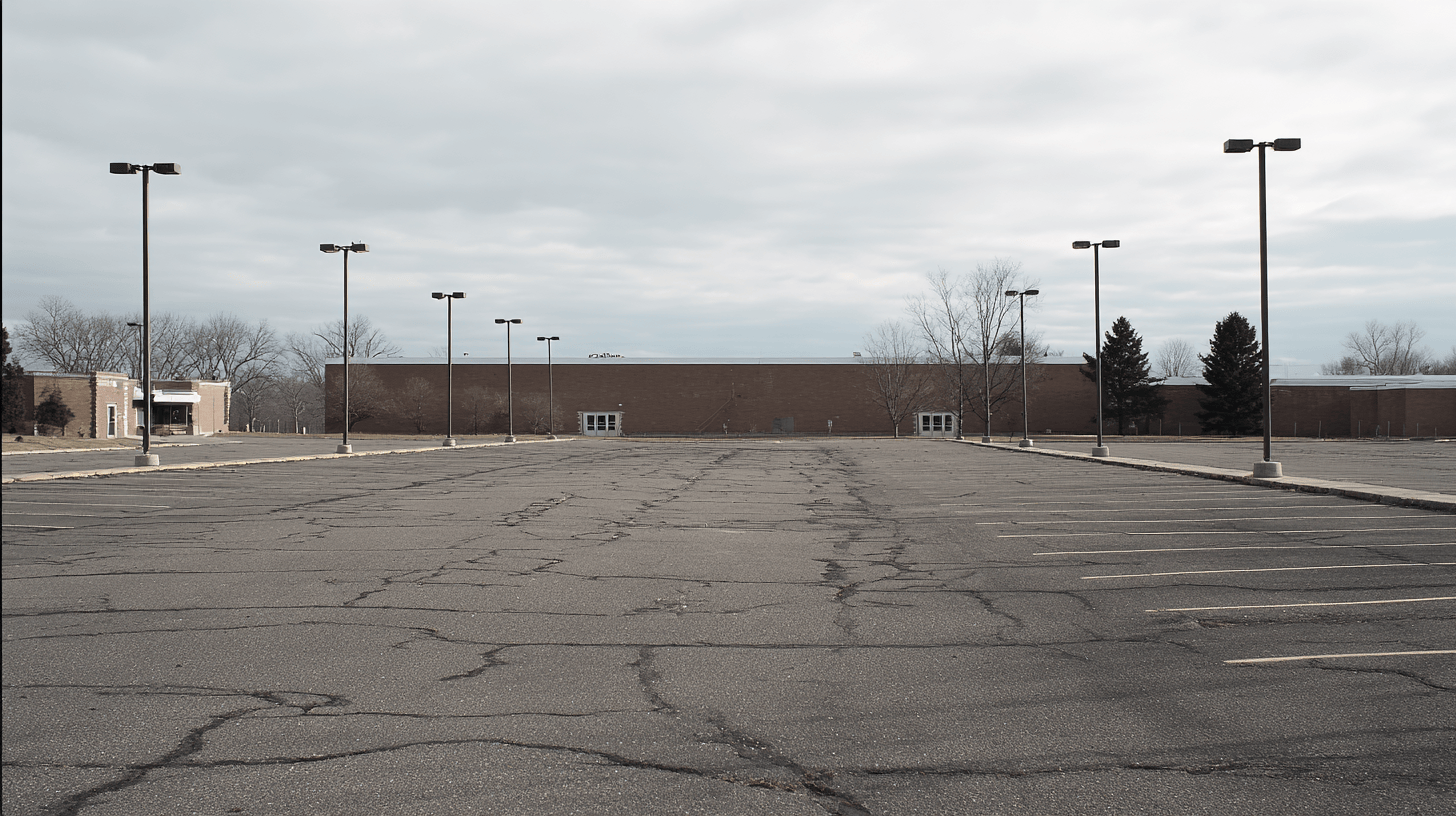Parking Lot Far Edge.