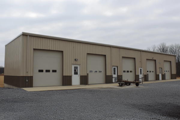 Shop Building Exterior.
