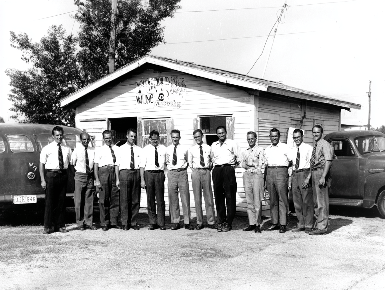 Black And White Founding Era 1961.