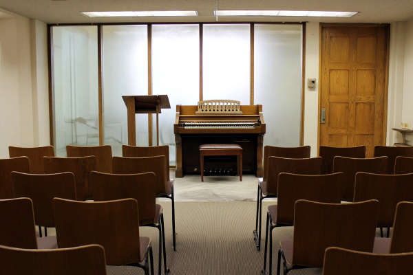 Chapel And Hammond Organ.