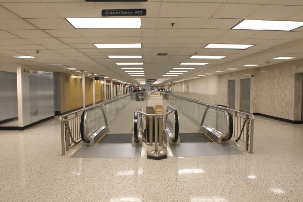 Main Corridor Escalators.