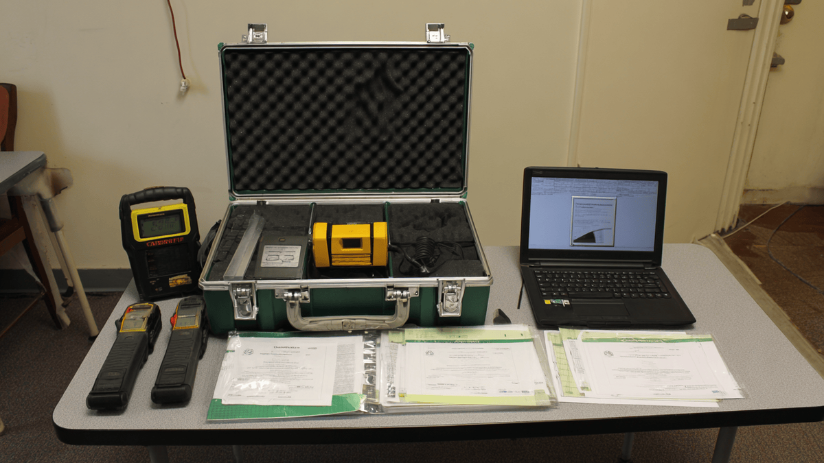Anomalous Property Instrumentation Bench.