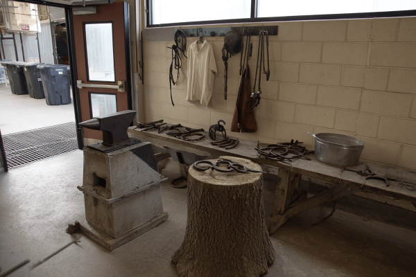 Farrier Bench.