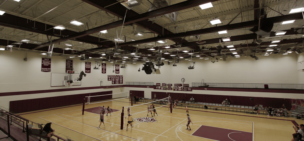 Drover Court Volleyball.