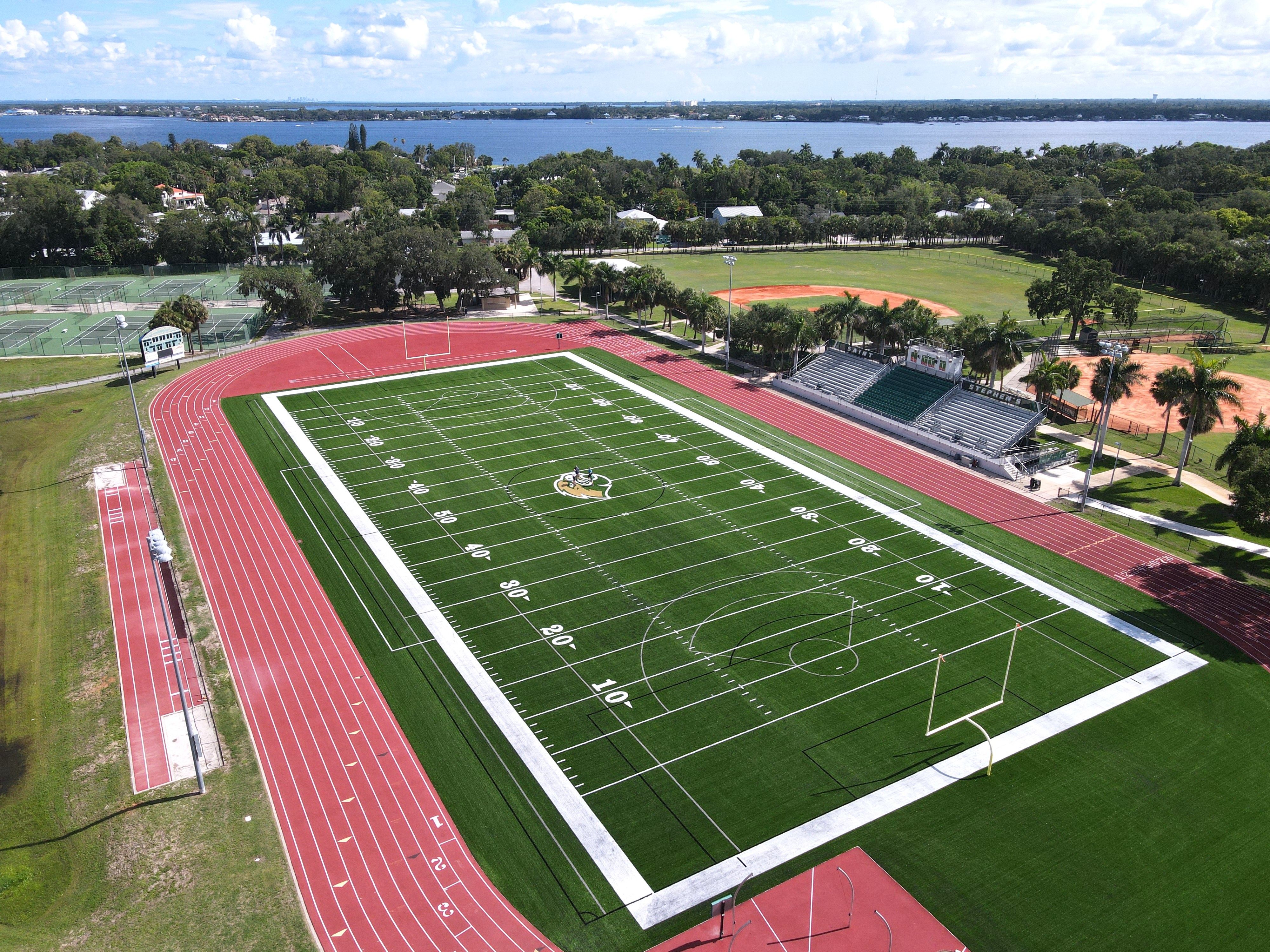 The stadium at the Moore Athletic Complex