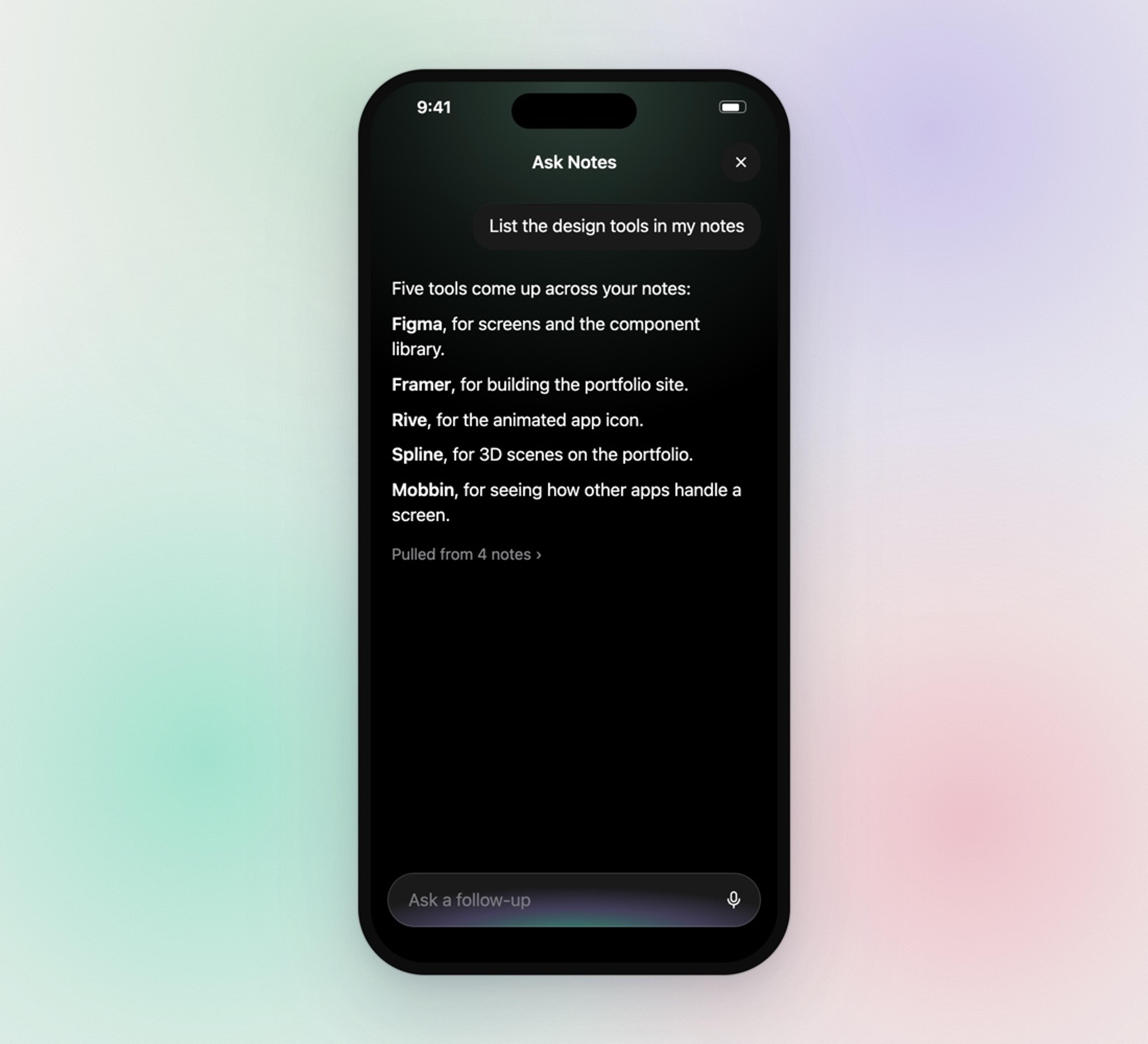 Sift: Notes That Keep Their Context