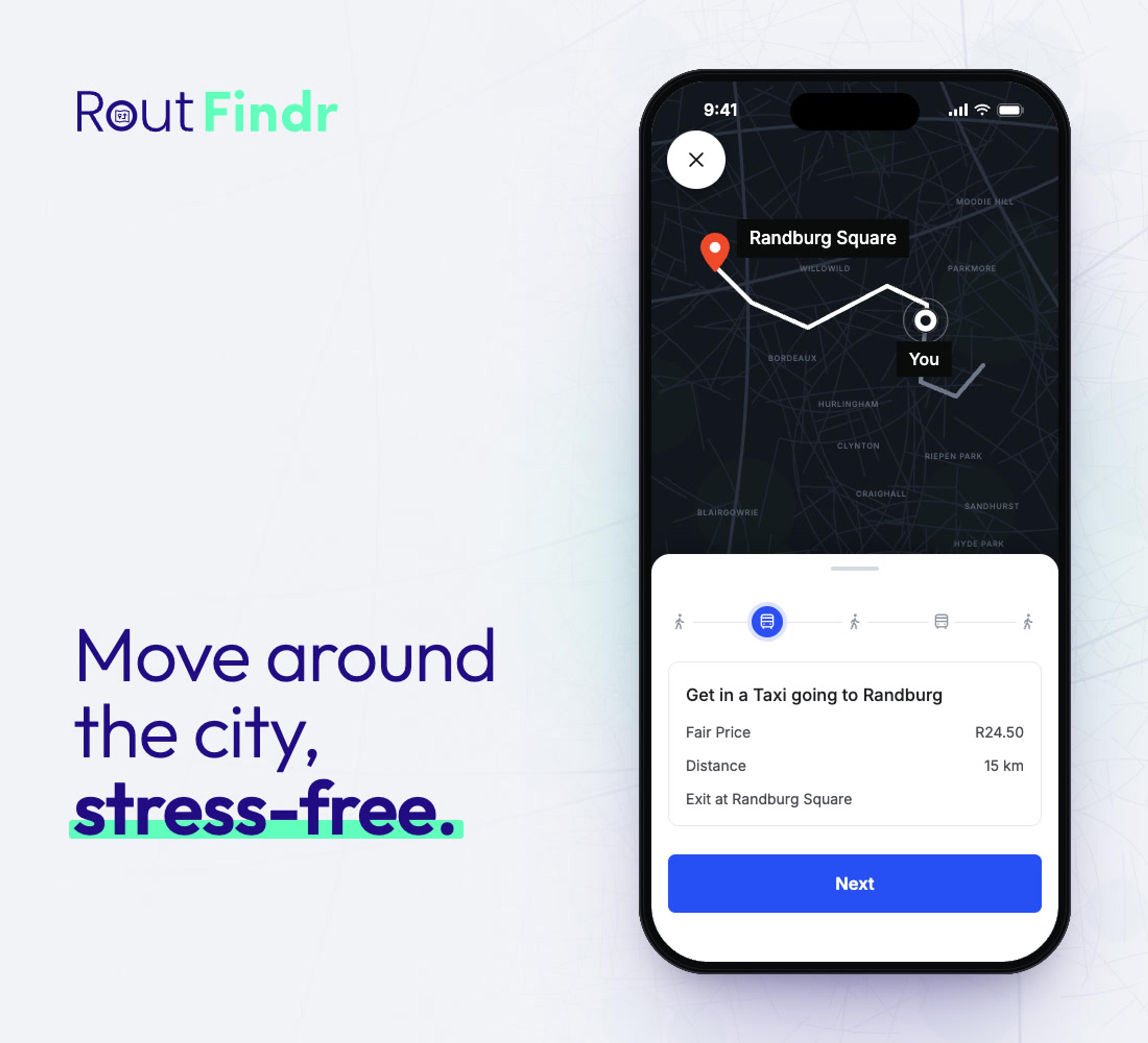 RoutFindr: Public Transport Directions