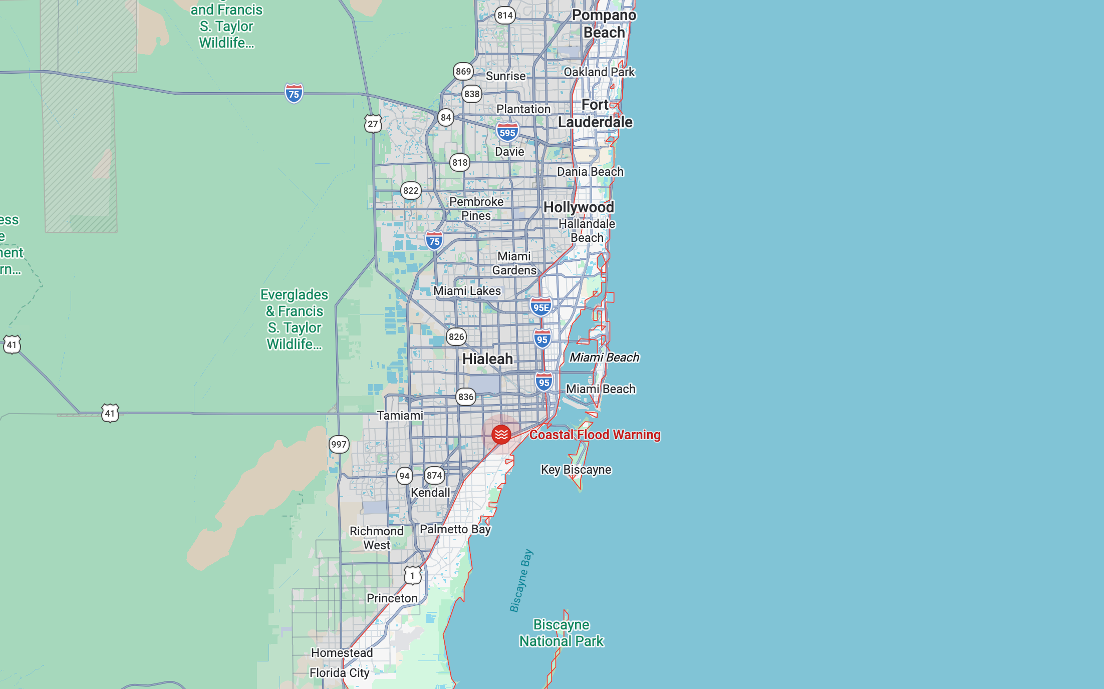 NWS warns coastal Miami-Dade, Broward of significant flooding through Wednesday