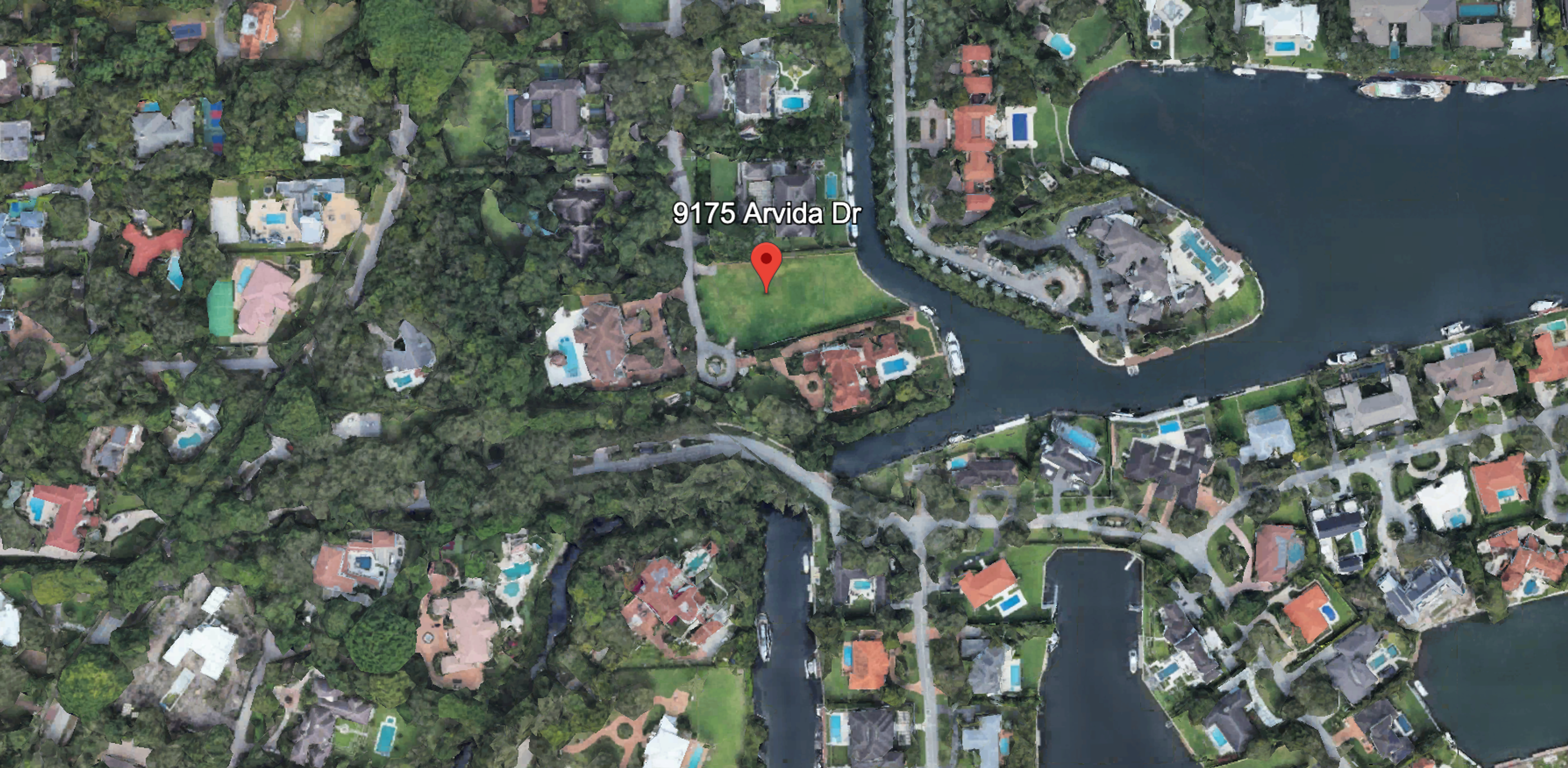 MasTec CEO Acquires $14.9M Waterfront Lot in Gables Estates