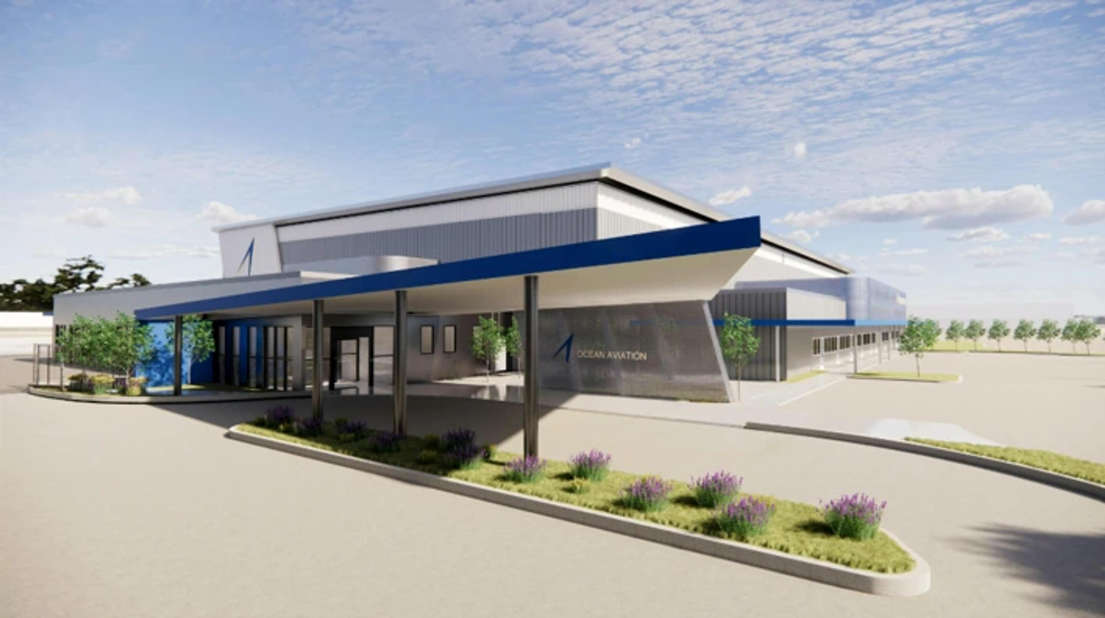 Ocean Aviation begins $67M campus at Miami Executive Airport