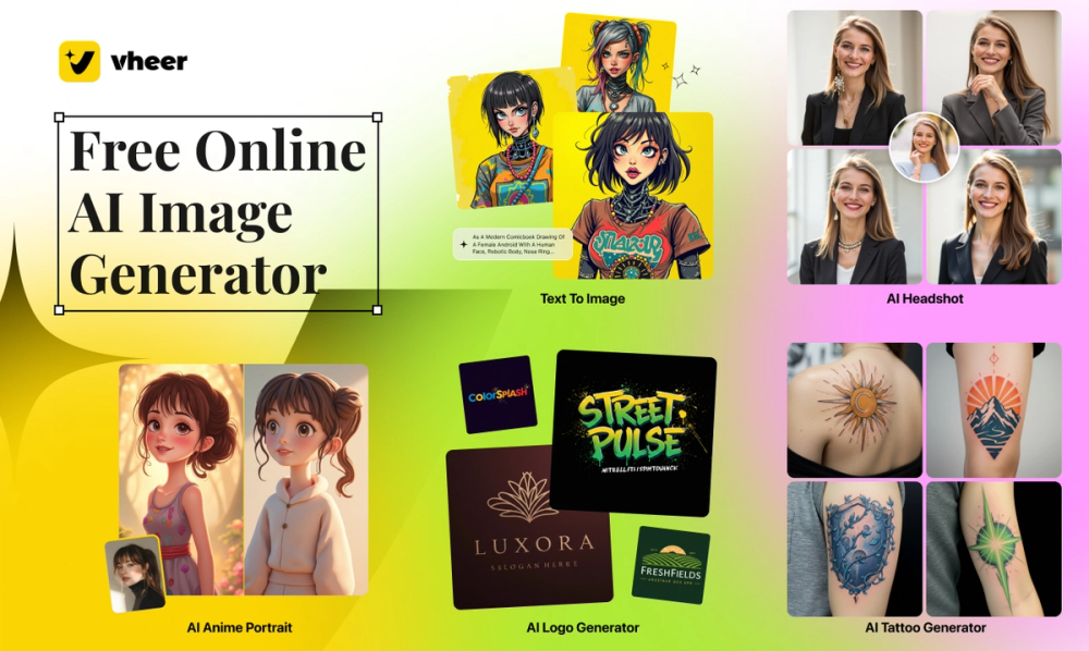 Screenshot of Vheer Screenshot of Vheer