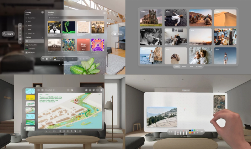 moodboard of different design images
