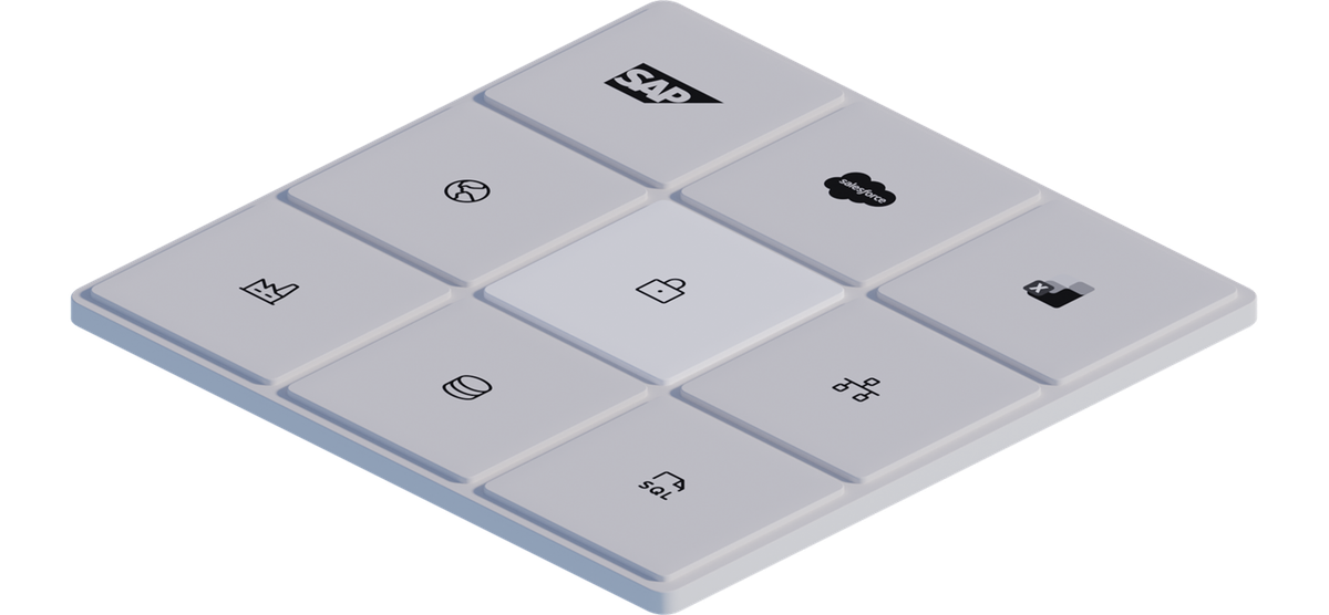 Low fidelity isometric integrations grid