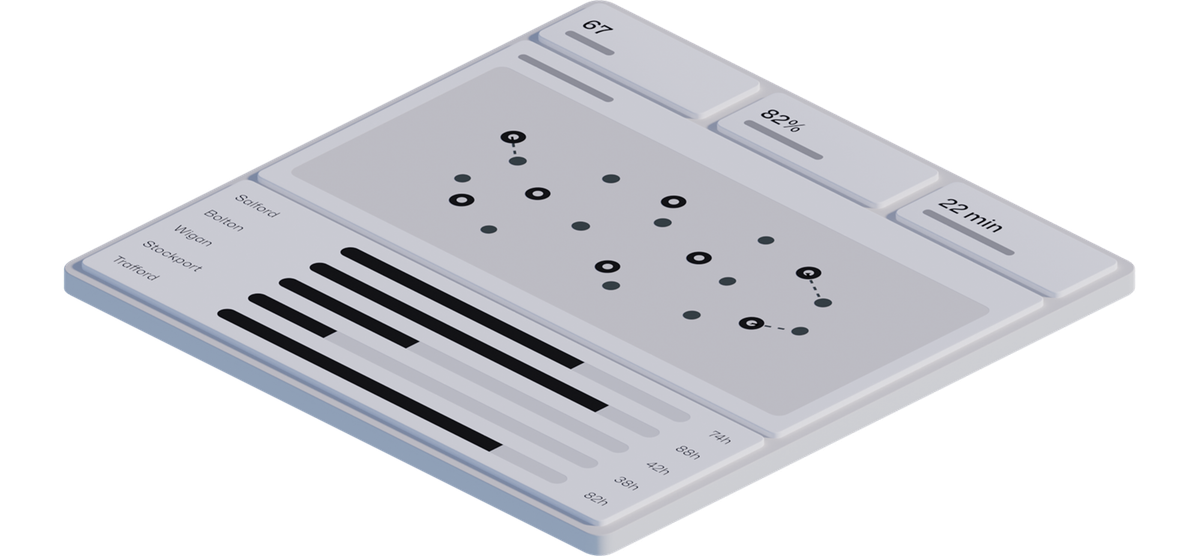 Low Fidelity Isometric AI Native Application