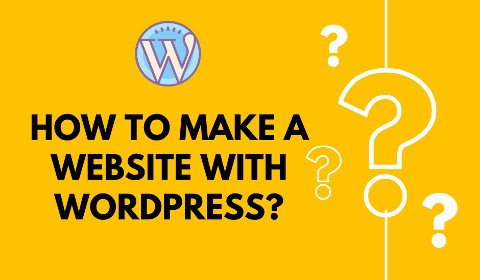 How to make a website with wordpress?