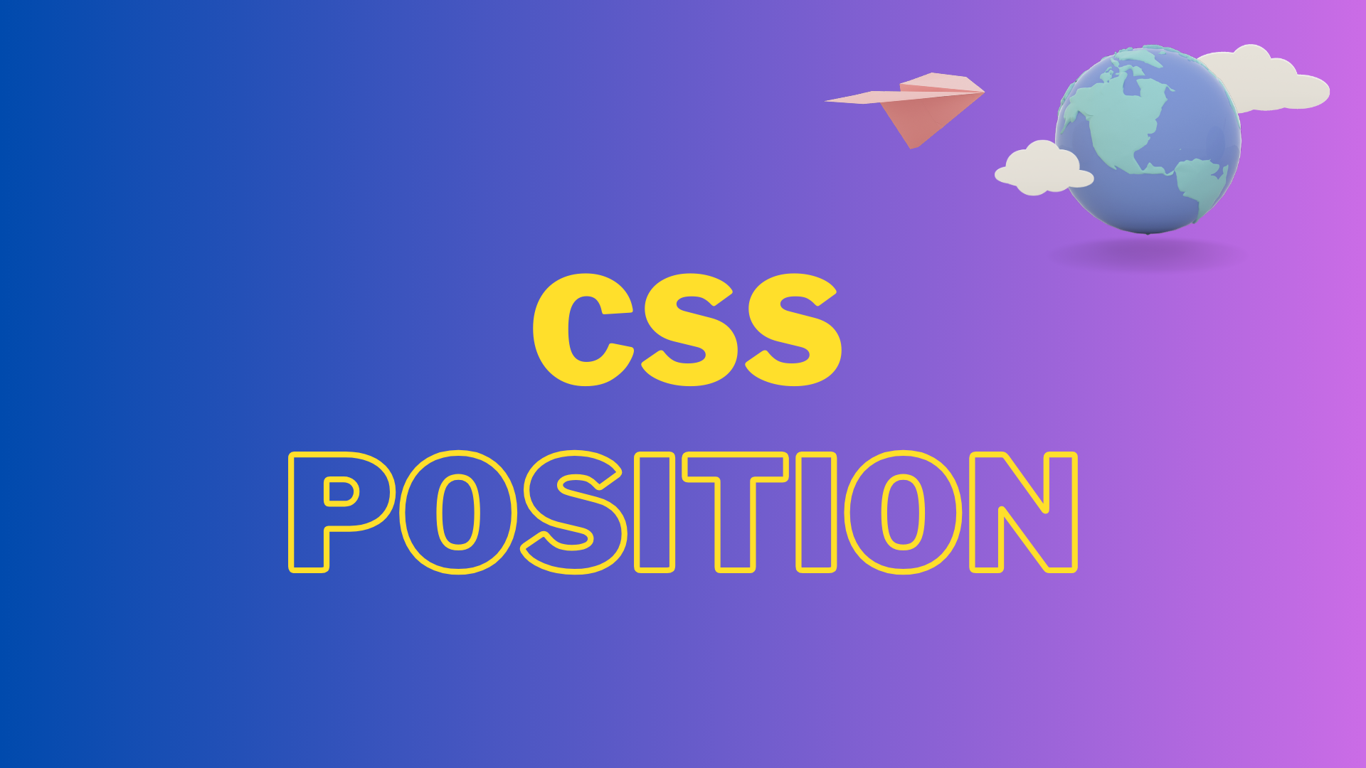 CSS Position Property - Position Relative and Absolute Example
