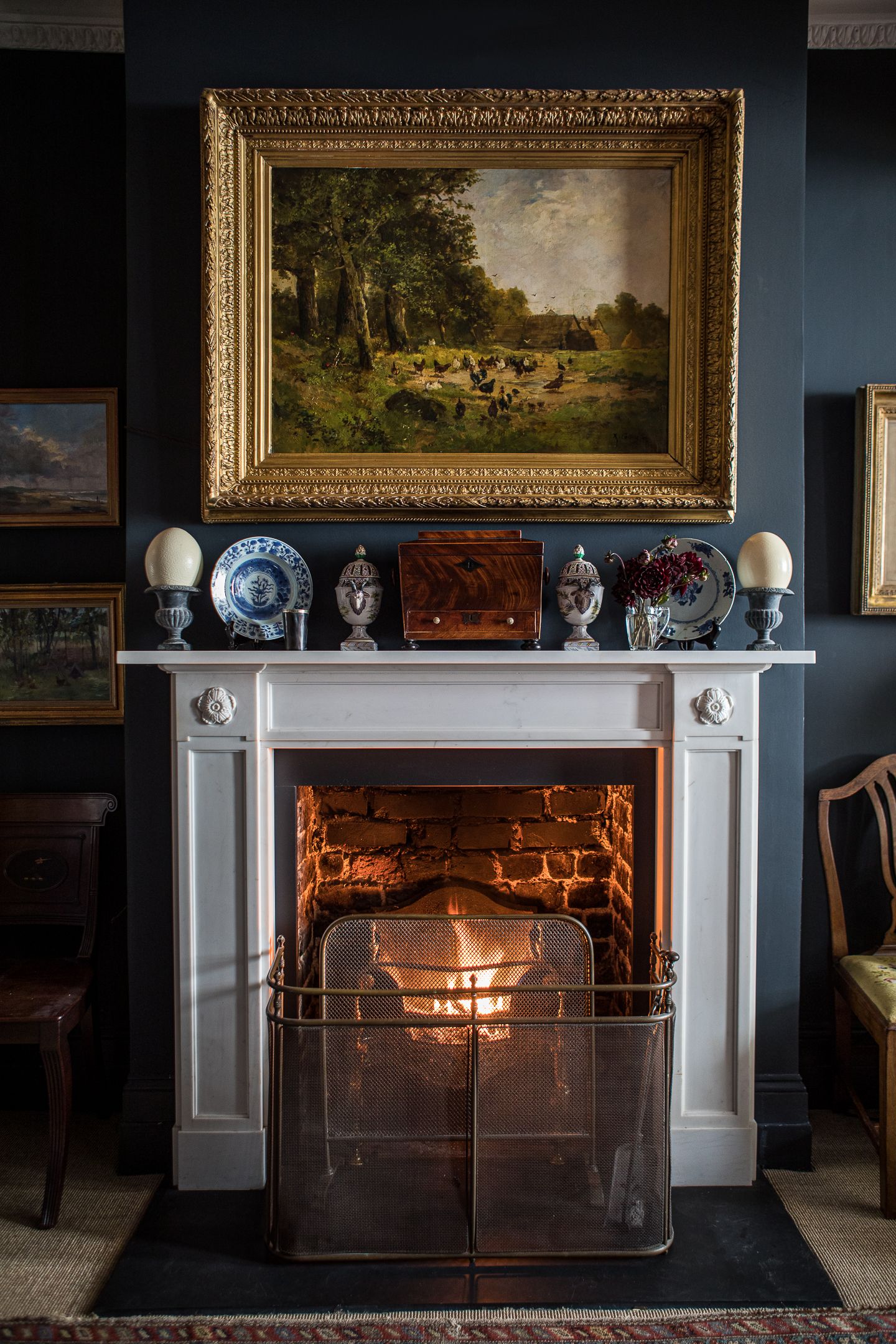 View of a furnished living room