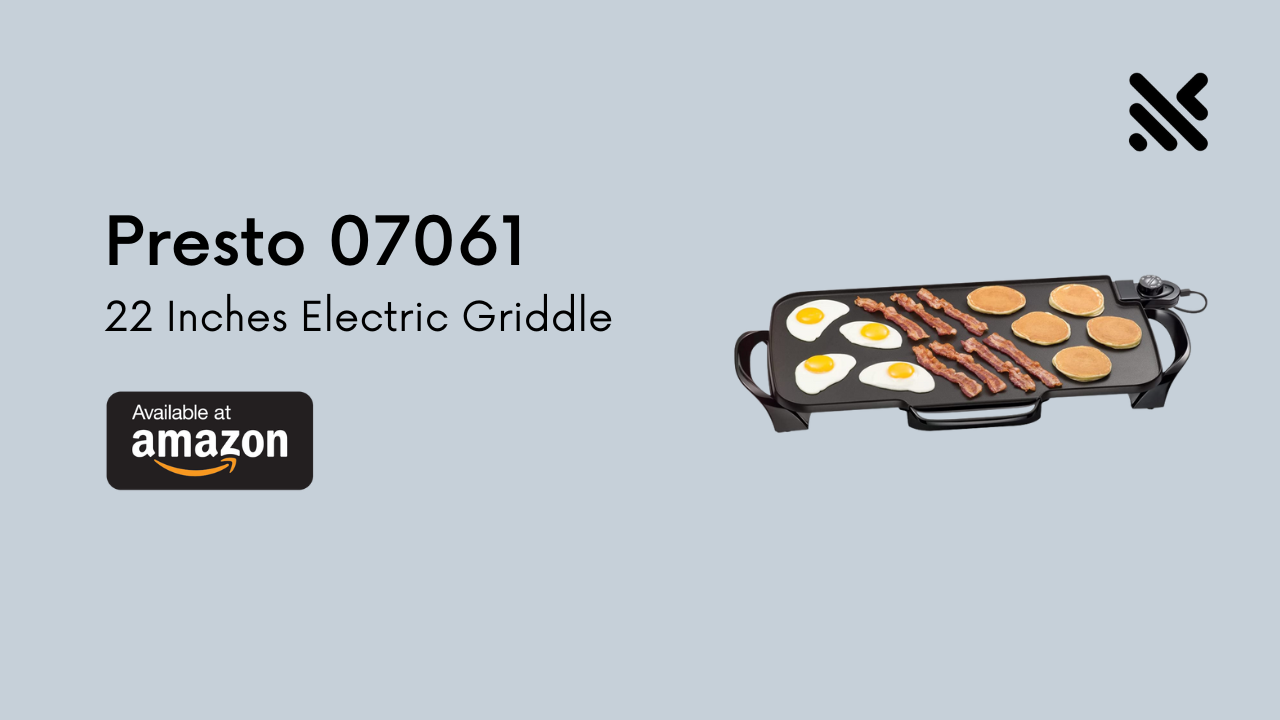 Presto 07061 22-inch Electric Griddle
