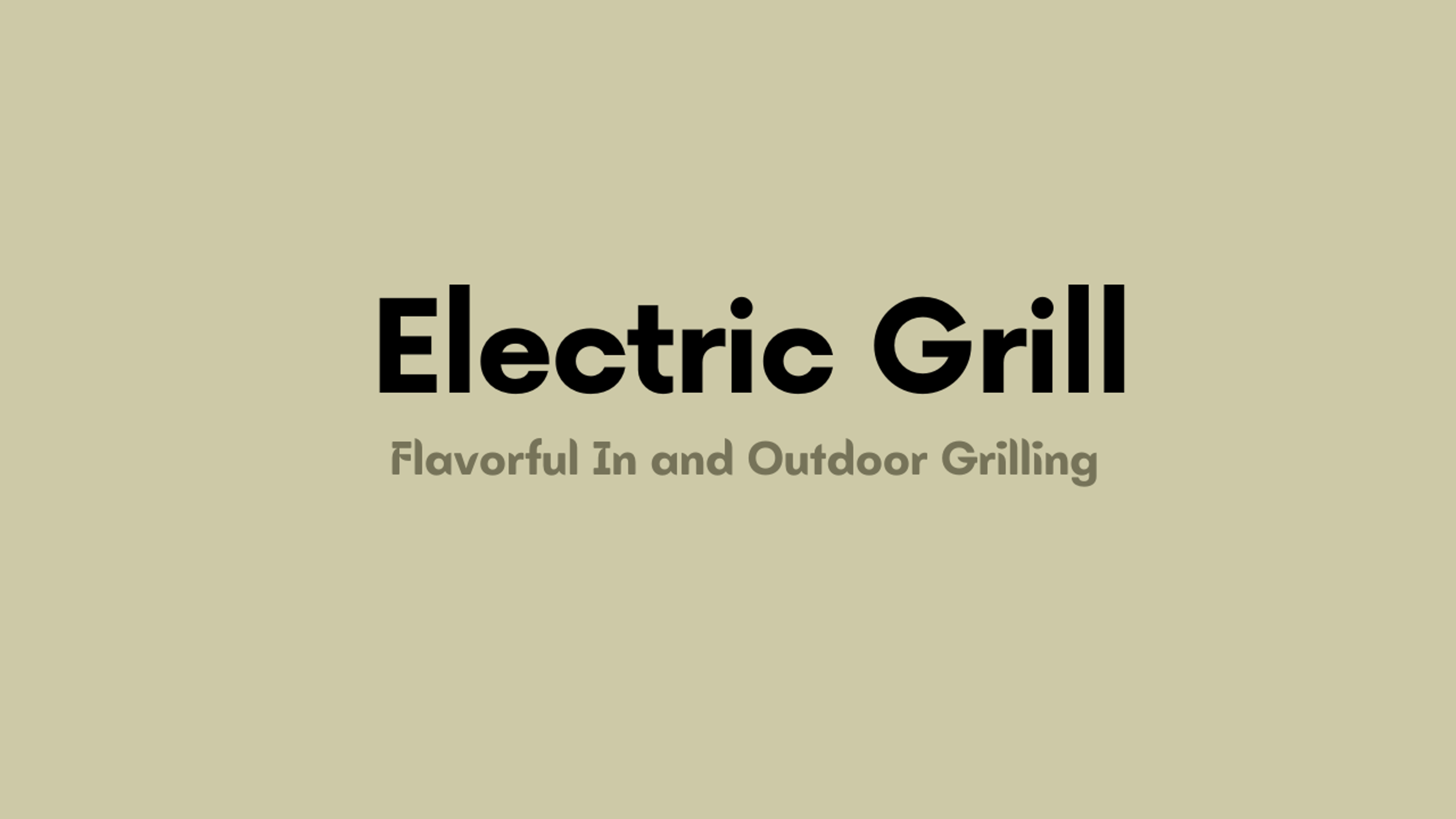 Electric Grill For Indoor and Outdoor Grilling Food