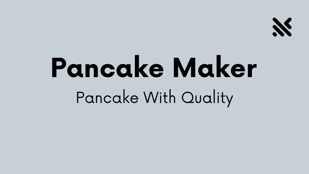 Electric Pancake Maker For Easy And Quick Breakfast