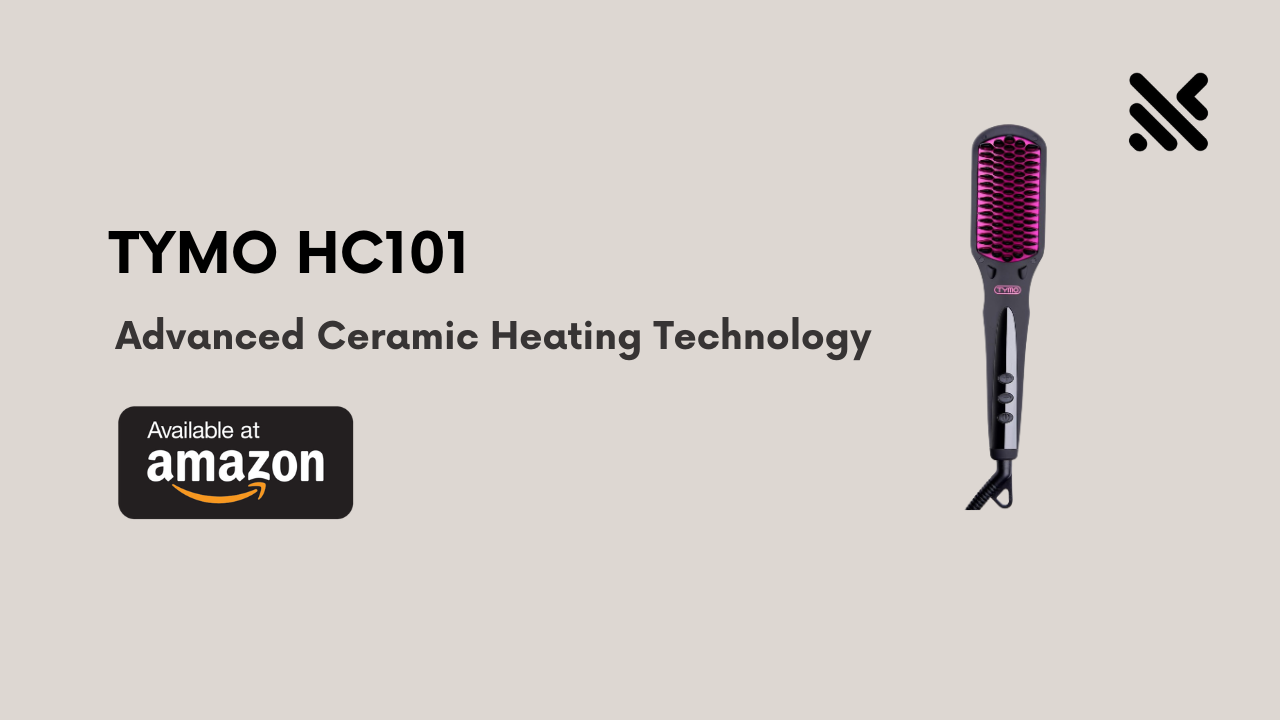 TYMO HC105 Hair Straightener Brush 