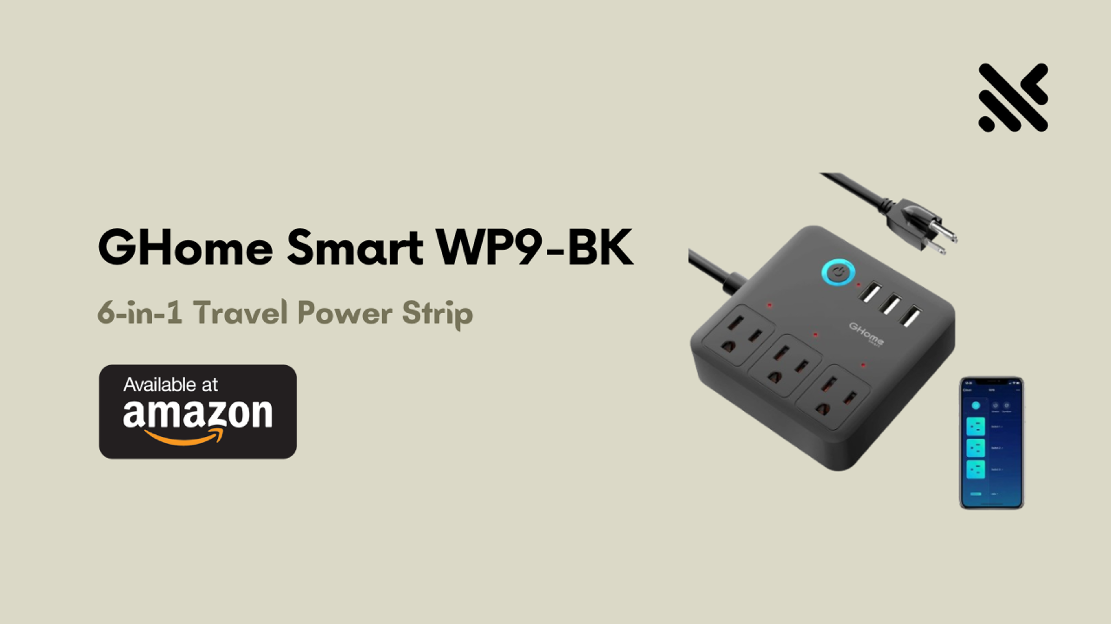 GHome Smart WP9-BK