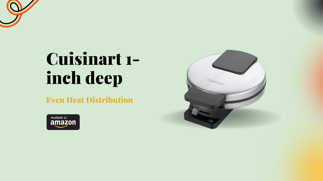 Cuisinart Classic Maker, Round Waffle