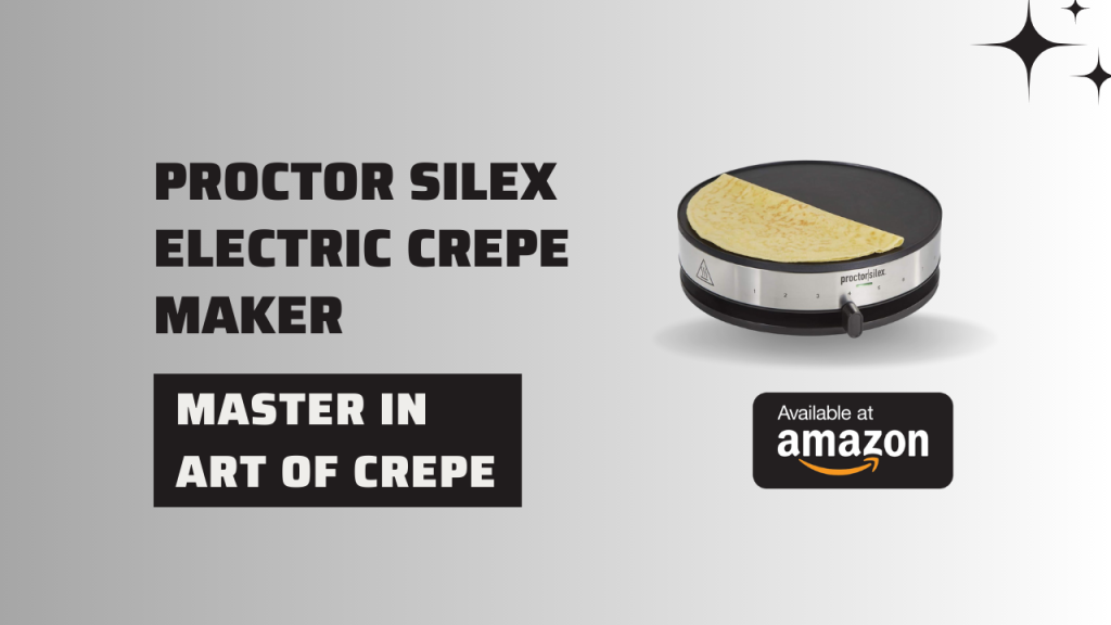 Proctor Silex Electric Crepe Maker