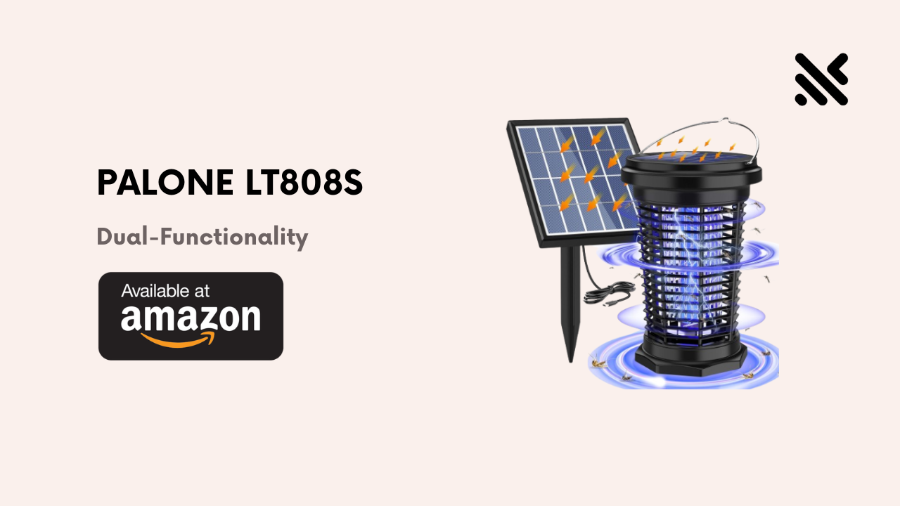 PALONE LT808S Solar Bug Zapper