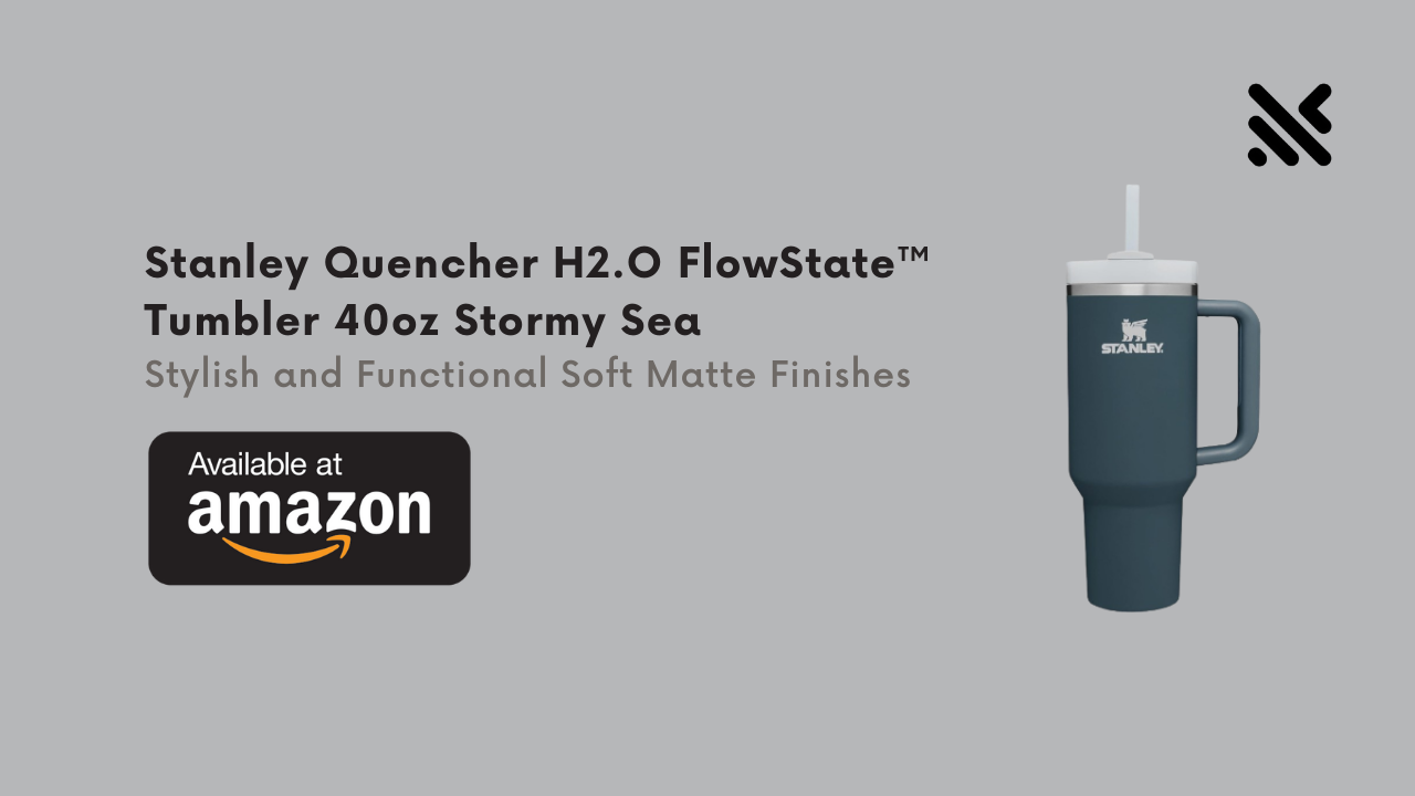Stanley Quencher H2.O FlowState™ Tumbler 40oz Stormy Sea