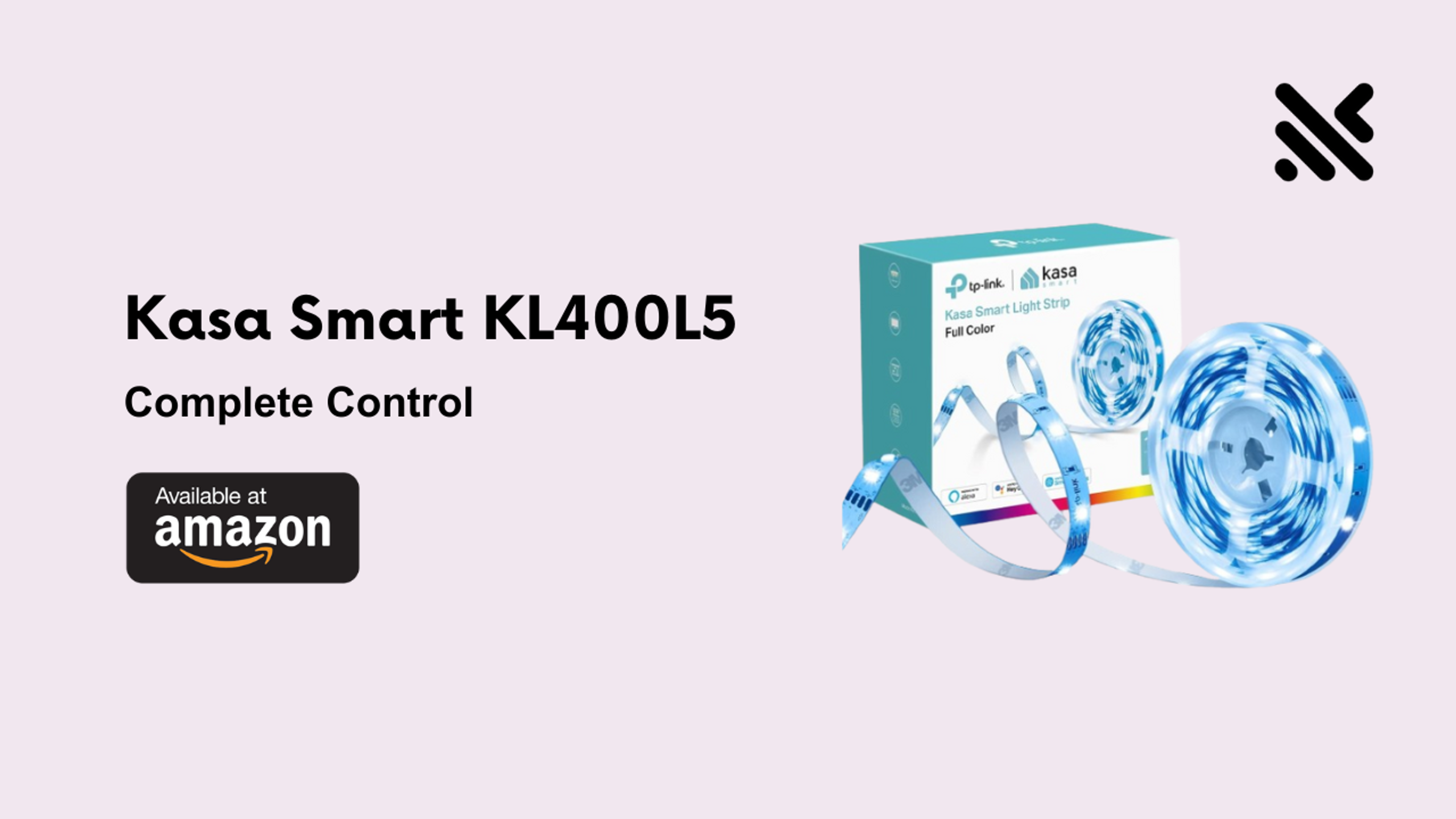 ‎‎Kasa Smart KL400L5 LED Strip Lights