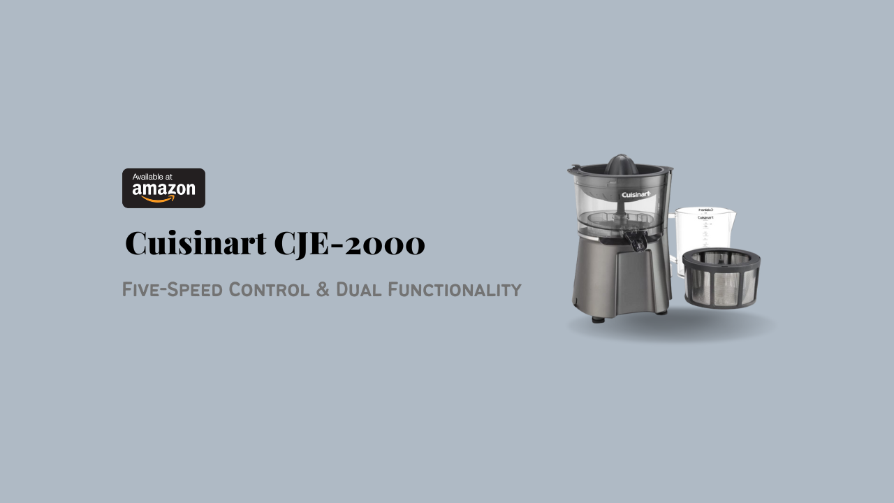 Cuisinart CJE-2000