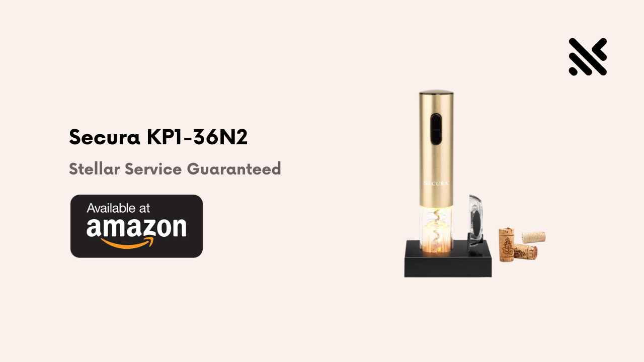 Secura KP1-36N2 Electric Wine Opener