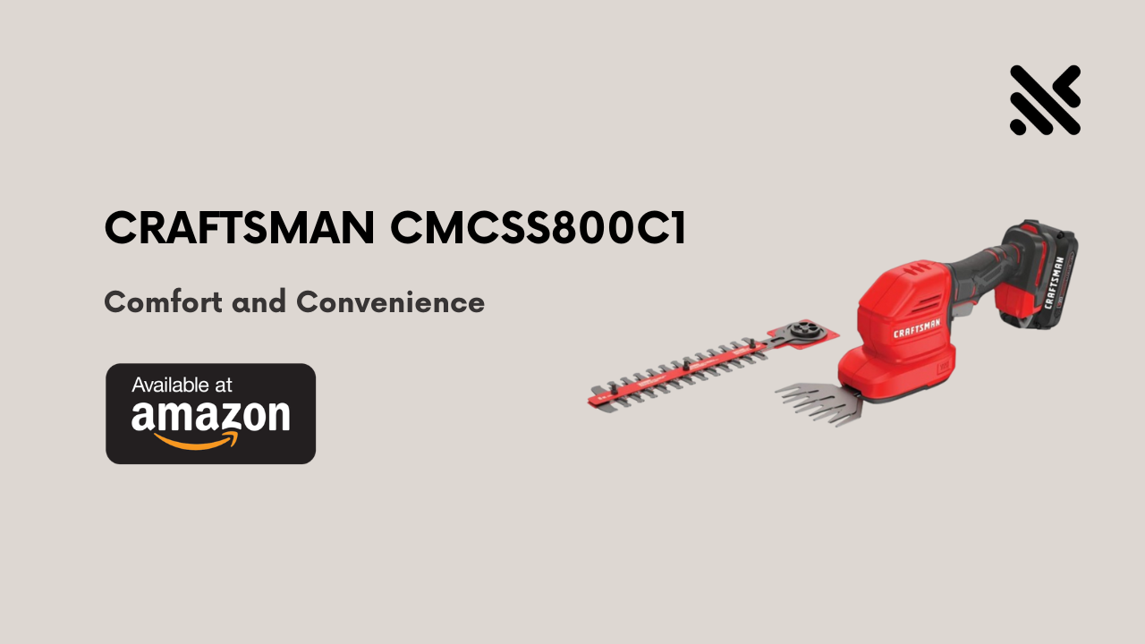 CRAFTSMAN CMCSS800C1 Cordless Hedge Trimmer
