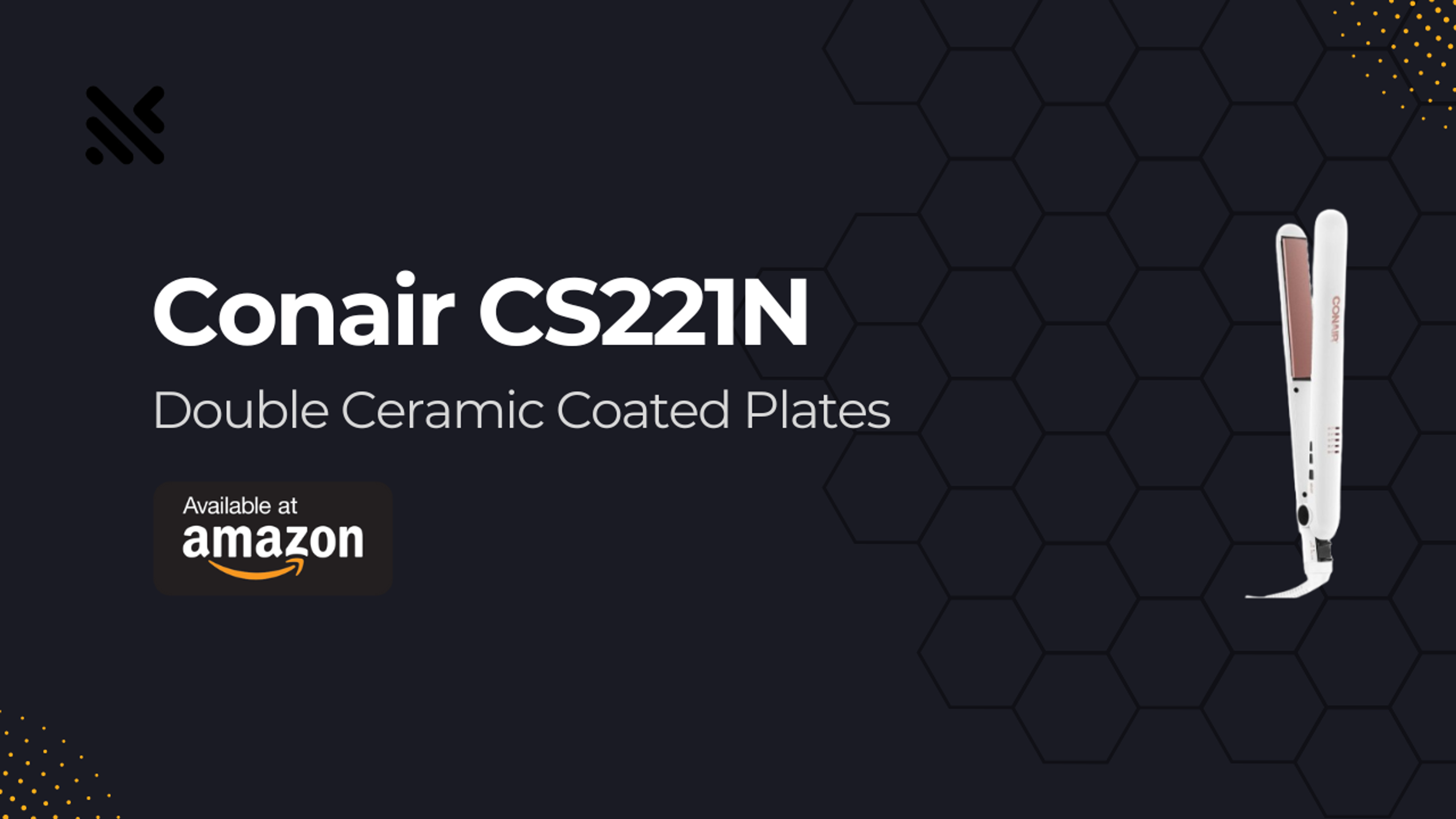 Conair CS221N Hair Straighteners