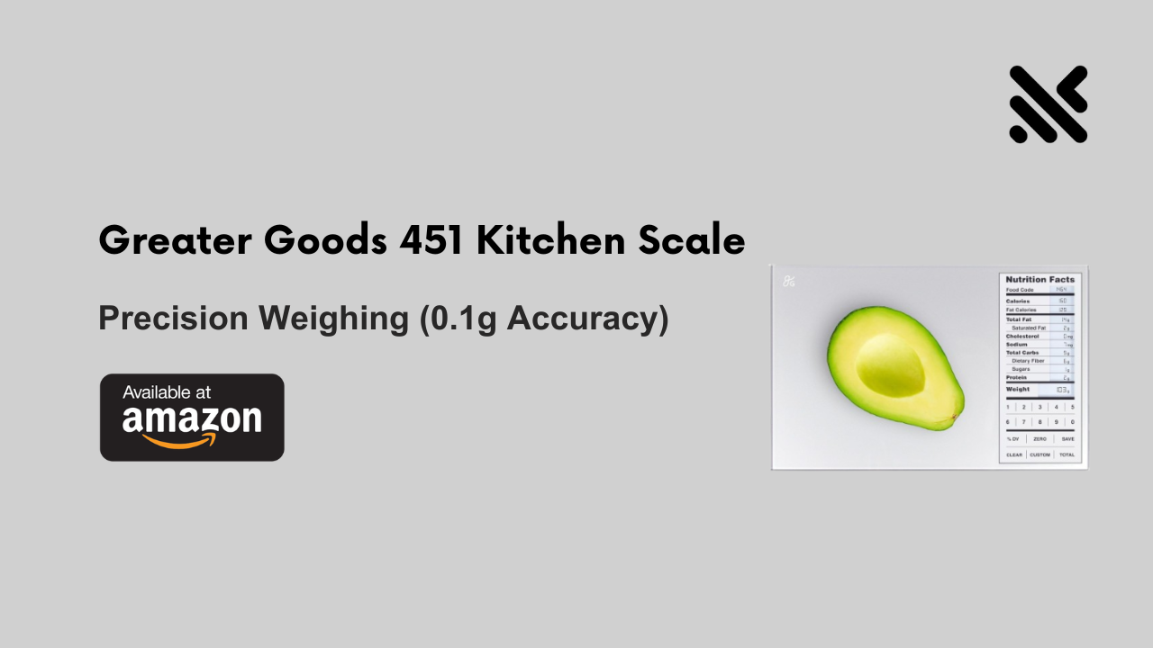 Greater Goods 451 Kitchen Scale