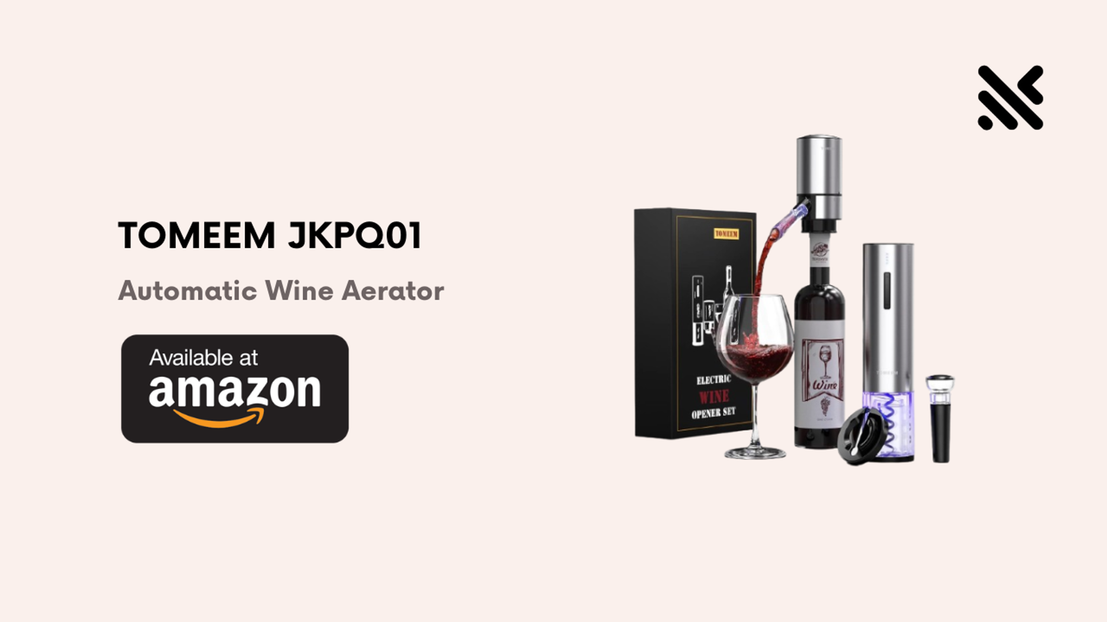 TOMEEM JKPQ01 Electric Wine Openers